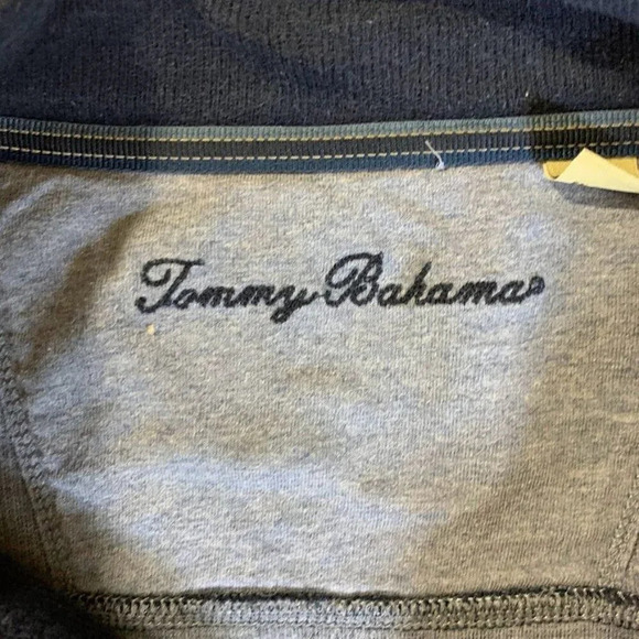 Tommy Bahama Men's Island Zone Relaxed 1/4 Zip Cotton Pullover Size L - Picture 6 of 10